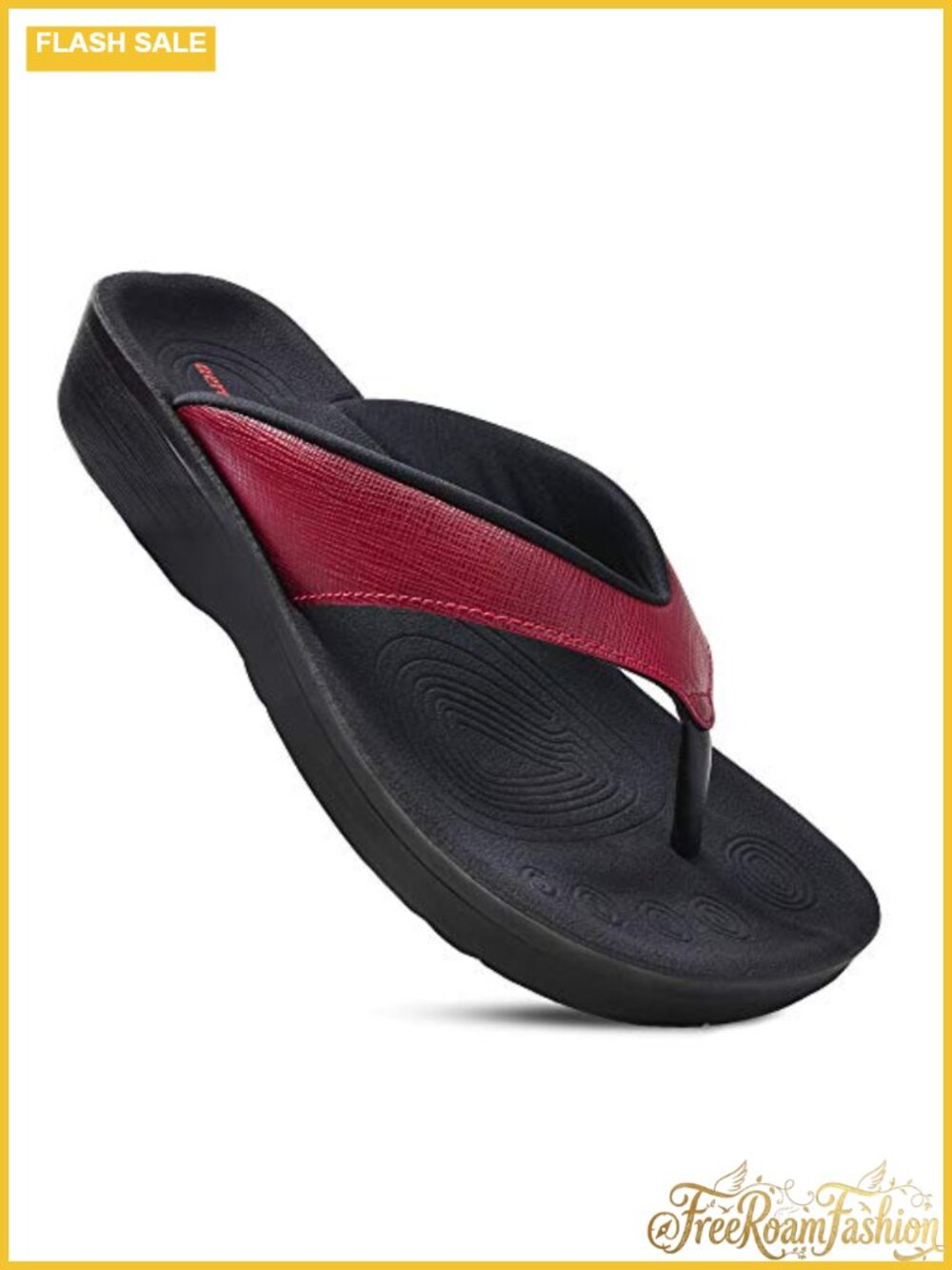AEROTHOTIC Arch Support Flip Flops Plantar Fasciitis Relief Sandals